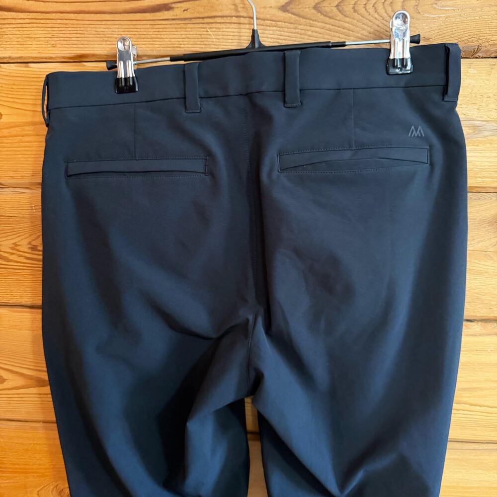 Mizzen+Main Helmsman Pants Gray Slim Fit 30x32 - Picture 3 of 7
